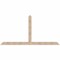 Ekena Millwork Portland Smooth Timber Gable Bracket, Douglas Fir, 108"W x 54"H x 1 1/2"D x 5 1/2"F, 12/12 Pitch GBW108X54X0206POR00SDF - alternate 1